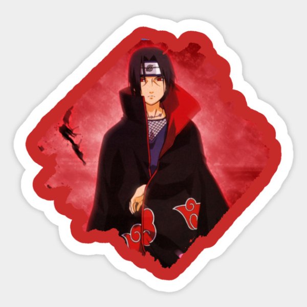 Наклейки Итачи Учиха