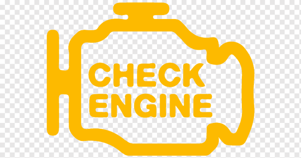 Значок чек энджин