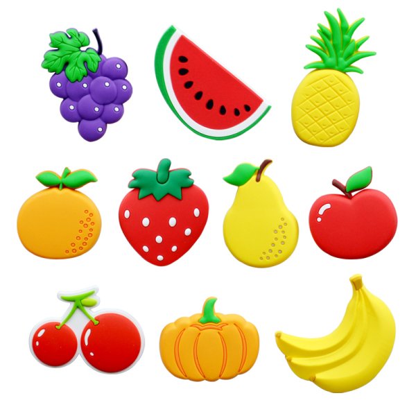 Наклейки с фруктами на окно