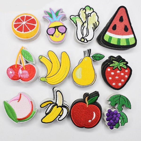 Наклейки "фрукты"