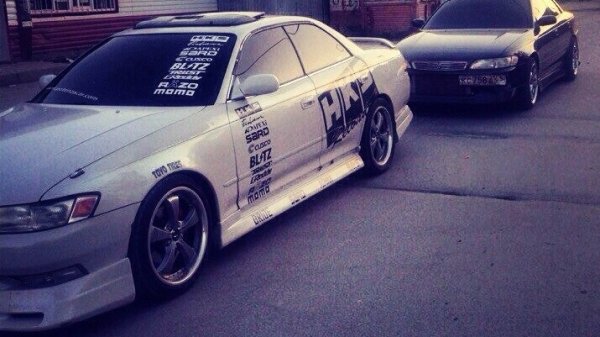 Наклейки на Тойота Марк 2 Самурай