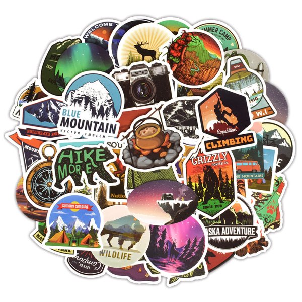 Путешествия (с наклейками)