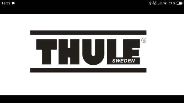 Надпись Thule