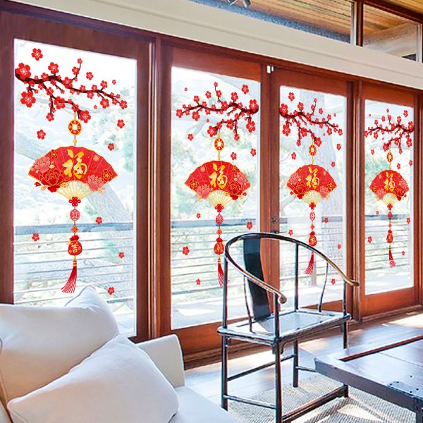 Новогодние украшения в японском стиле