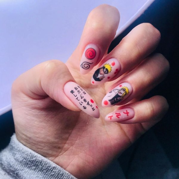 Маникюр аниме