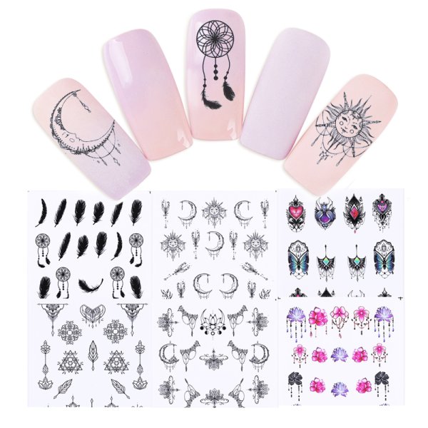 Декоративные наклейки на ногти