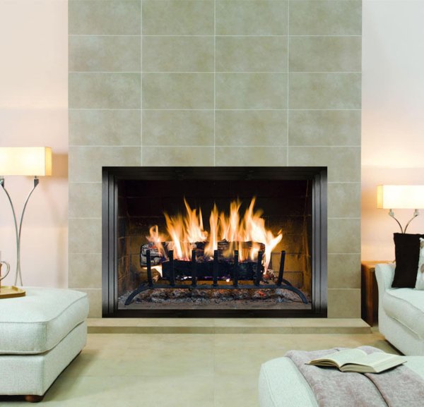 Интерьерная наклейка камин