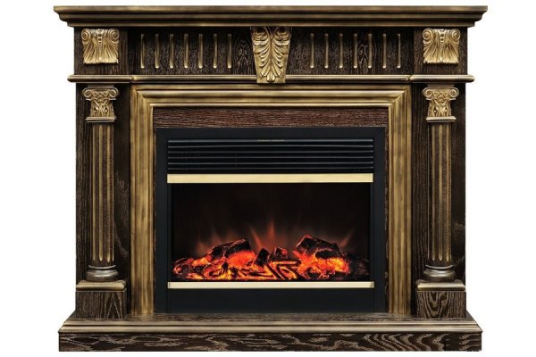 Экран на батарею камин