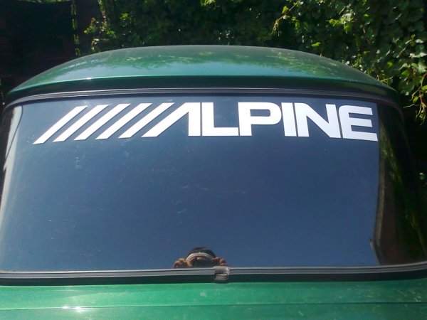 Alpine Sound наклейки