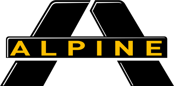 Alpine логотип машина