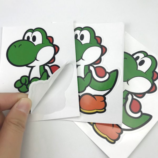 Наклейки с матовой ламинацией