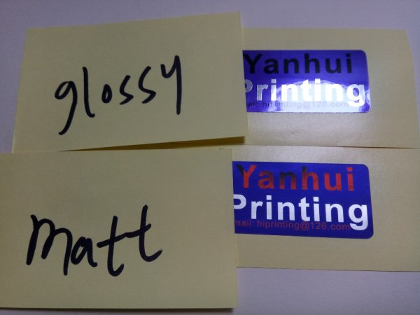 Глянцевая наклейка