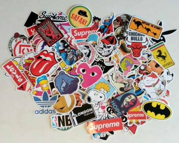 Наклейки на самоклеющейся пленке