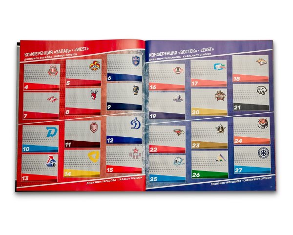 Наклейки Панини КХЛ 2021 2022