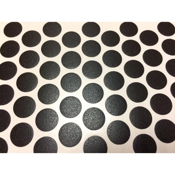 Заглушка самокл. D=14мм, Weiss 1110 белая (лист 50шт.)