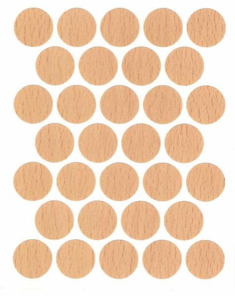 Заглушка самоклеющаяся мебельная d50
