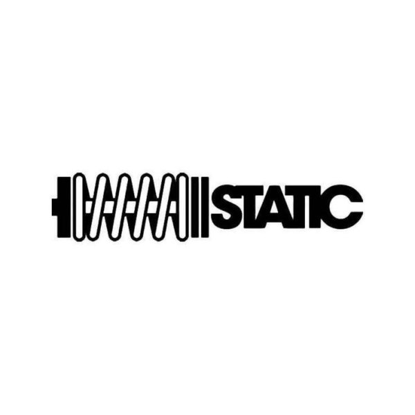 Наклейка на авто "static"