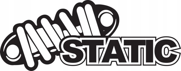 Static Drop наклейка