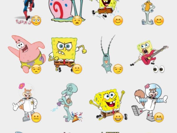 Наклейка Спанч Боб