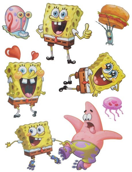 Стикеры губки