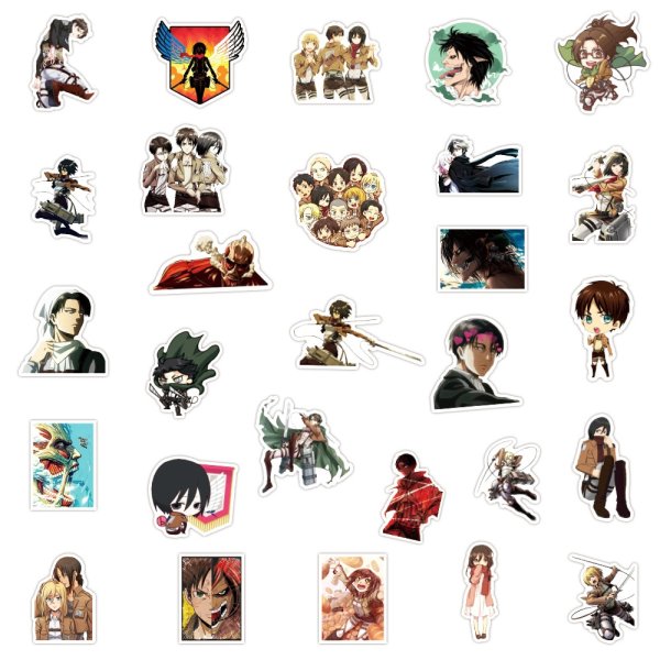 Стикеры атака титанов