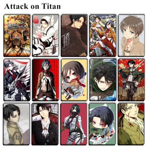 Стикеры атака титанов