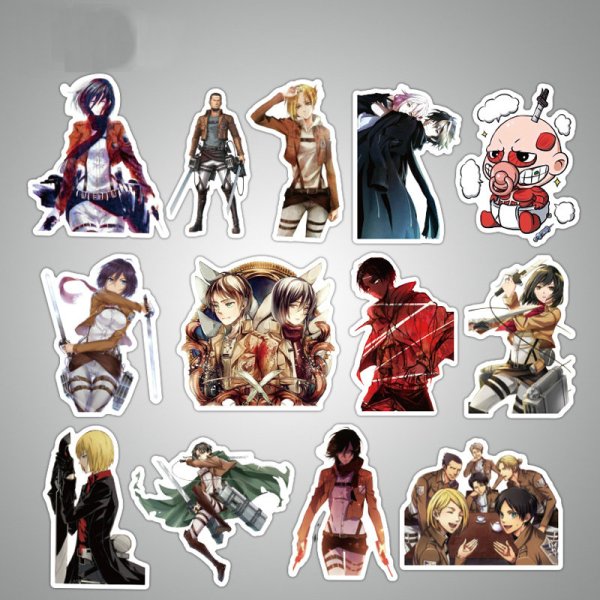 Стикеры Attack on Titan