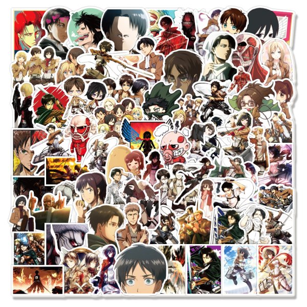 Стикеры атака титанов