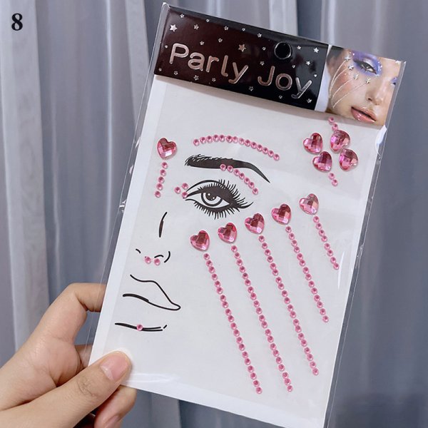 Макияж из страз