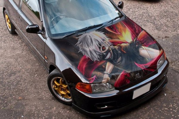 Винил на капот