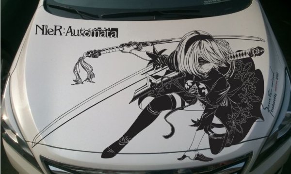 Аниме автонаклейки