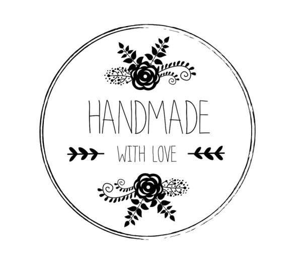 Хенд мейд надпись