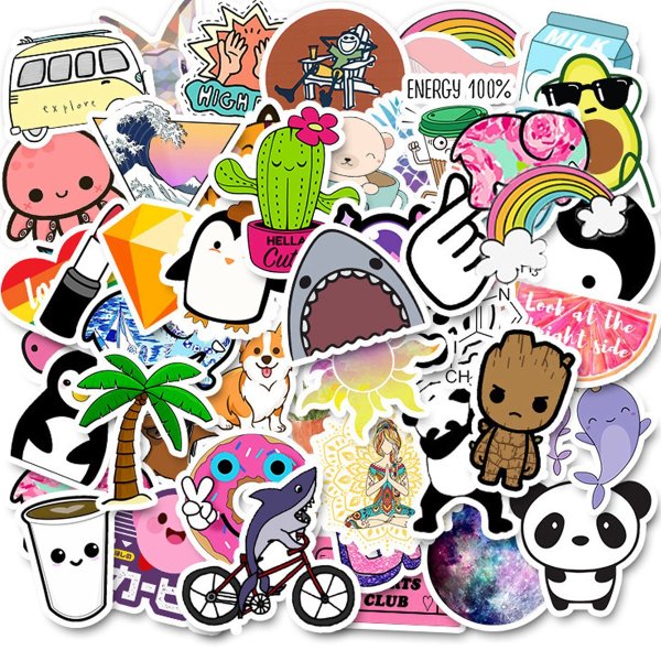 Стильные наклейки