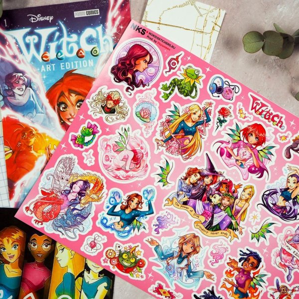 Стикер пак чародейки