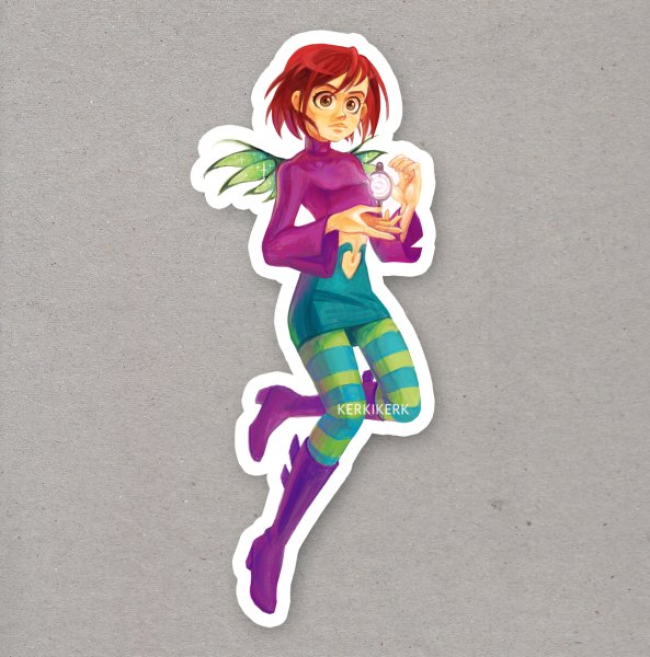 Наклейки w.i.t.c.h.