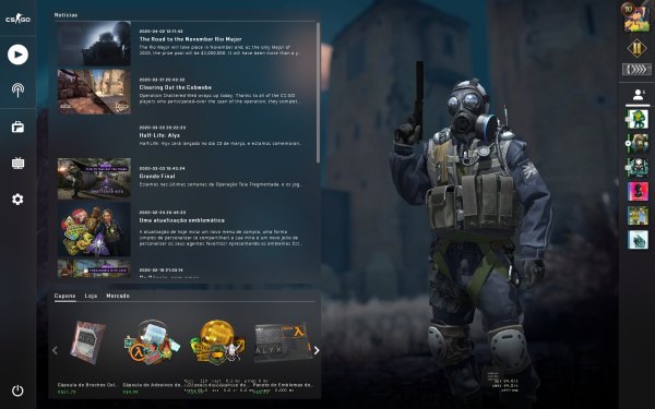 Скрин меню КС