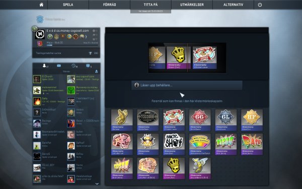 Капсула с наклейкой