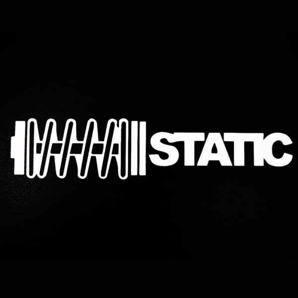 Наклейка на авто "static"