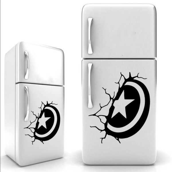 Виниловые наклейки на холодильник