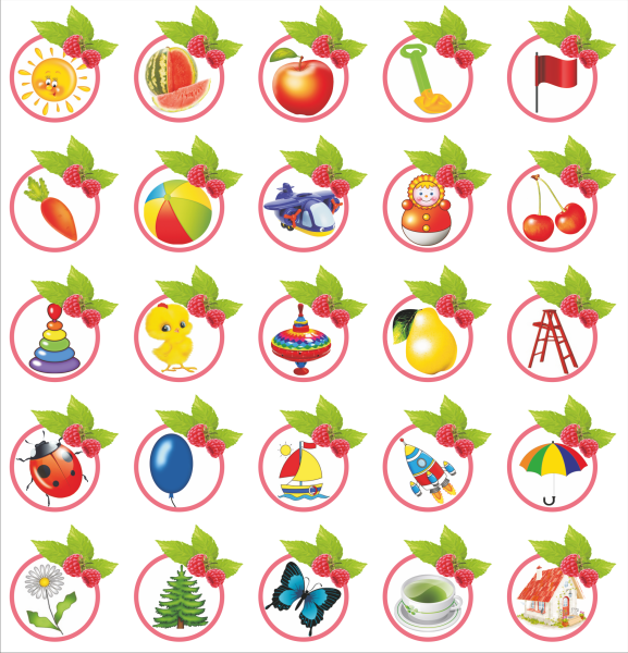 Наклейки на кабинки в детском саду