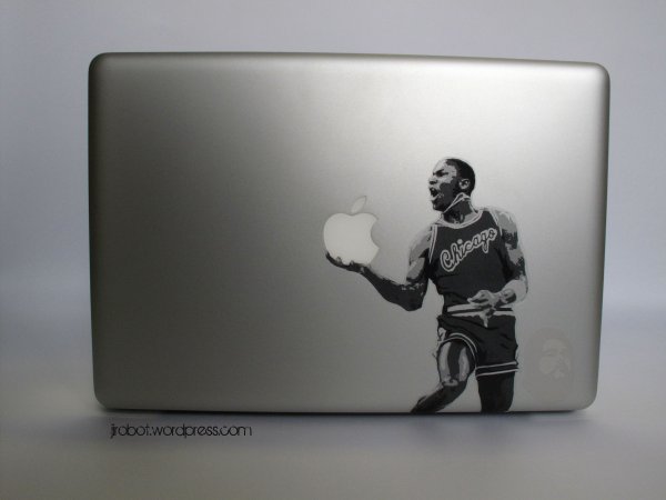 Креативные наклейки на макбук