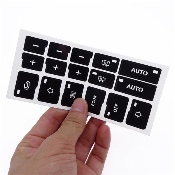 Наклейки на кнопки