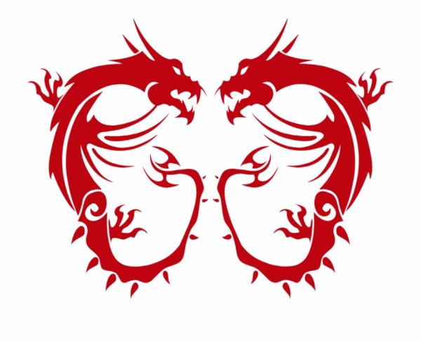 Красивые логотипы дракон