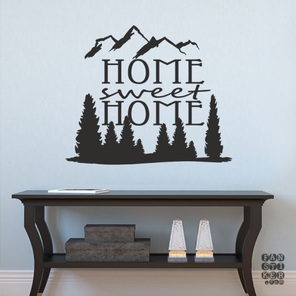 Наклейка на стену цитата