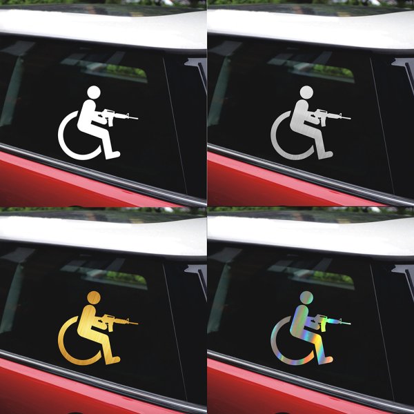 Наклейка тройка с чипом