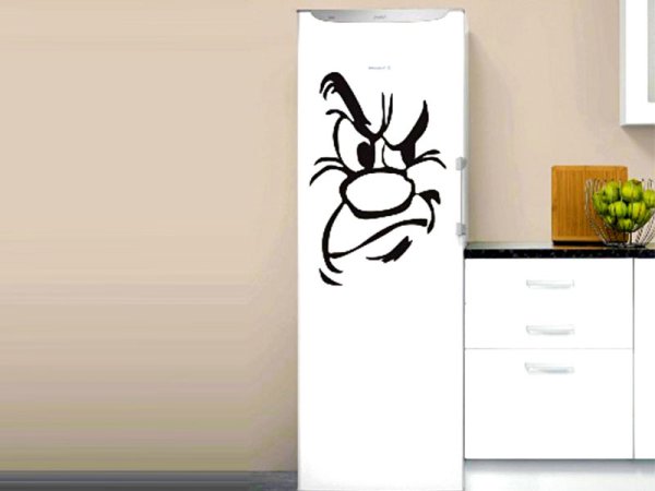 Трафареты для декора холодильника