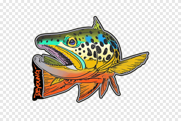 Щука векторный рисунок