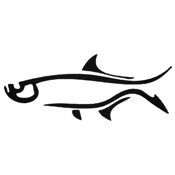 Наклейка рыба