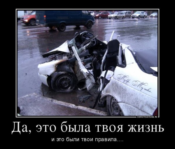 My Life my Rules на машине