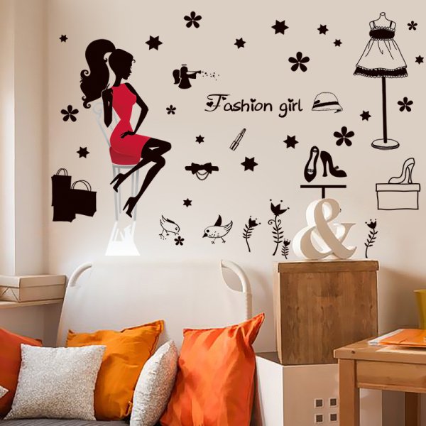 Интерьерные наклейки декор